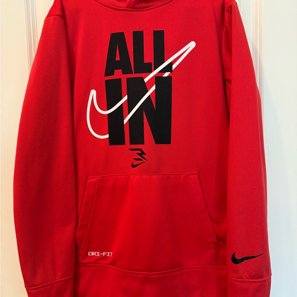 Nike Red Kids Hoodie